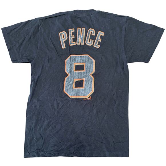 Vintage Tees - Majestic MLB San Francisco Giants Hunter Pence Graphic Tee*SZ S - Picture 2 of 4